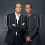 09-10-2004 Carlo & Ron Boszhard at studio in Amsterdam. Ocotober 09, 2004.

[keywords]Posed, Half Length, Suit[/keywords]